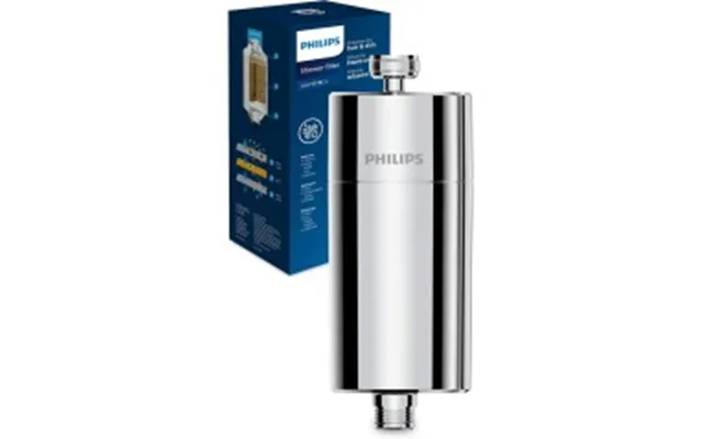 Philips Awp1775ch Inline Brusefilter Krom Kdf-filtersystem Mod Klor - Bakterier Og Urenheder