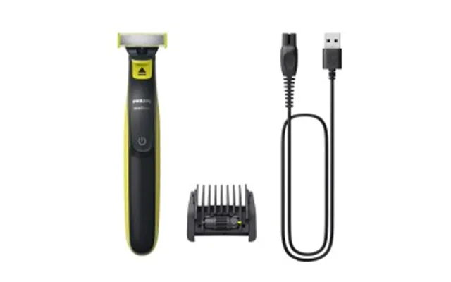 Philips Oneblade Qp2724 Barbermaskine Grå Grøn