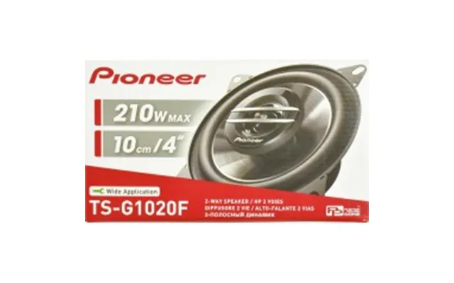 Pioneer G-series Ts-g1020f Højttalere Sort