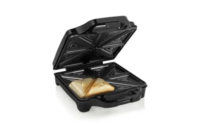 Princess 127006 Sandwichtoaster 1600 W Sort - Rustfrit Stål