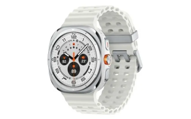Samsung Galaxy Watch Ultra 3,81 Cm 1.5 Amoled 47 Mm Digital 480 X 480 Pixel Berøringsskærm 4g Hvid Wi-fi Gps Satellit