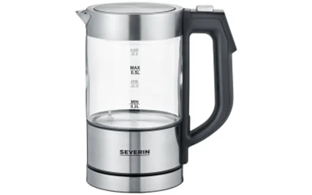 Severin Elkedel 0.5liter 1100w Børstet Rustfrit Stål Glas