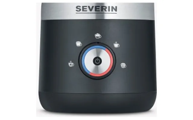 Severin Mælkeskummer 300ml 550w Sort Sølv