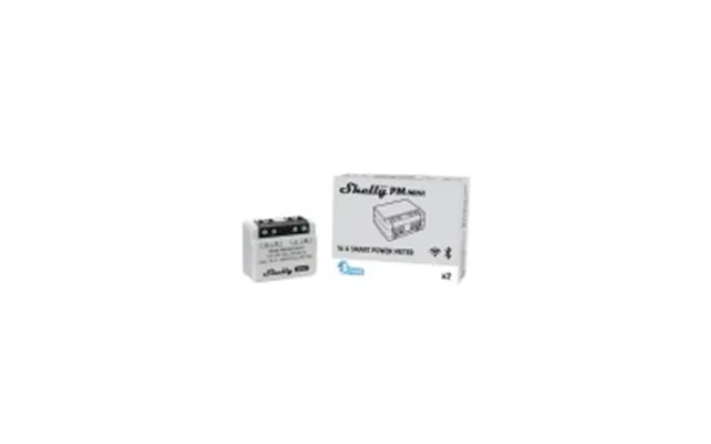 Shelly Pm Mini Gen 3. Wifi Effektmåler Uden Relæ 230vac