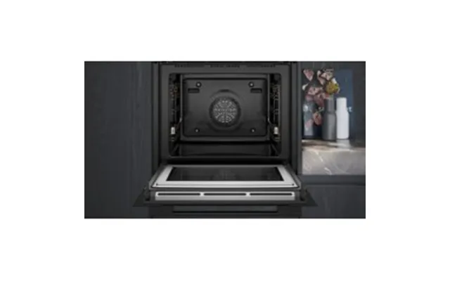 Siemens Iq700 Hm776gkb1 Kombinationsovn Til Indbygning Sort