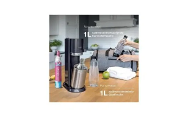 Sodastream Duo Promopack Titan Med 3 Flasker Og En Co2 Flaske