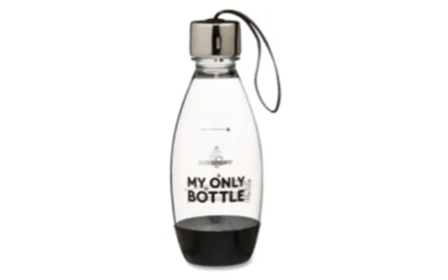 Sodastream My Only Dagligt Forbrug 500 Ml Plast Sort - Transparent