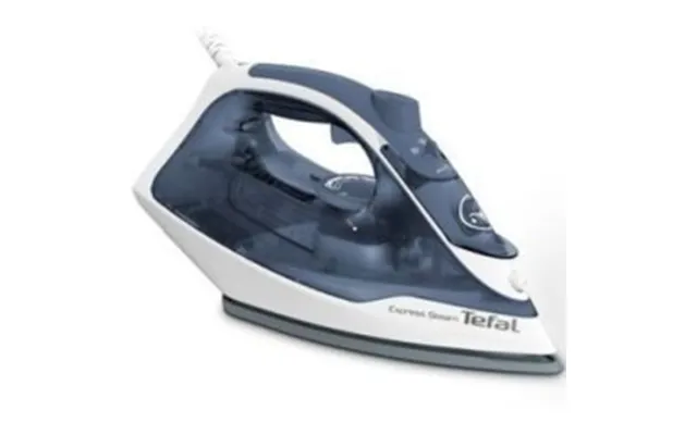 Tefal Express Steam Fv2837e0 Dampstrygejern 2400w Blå Hvid