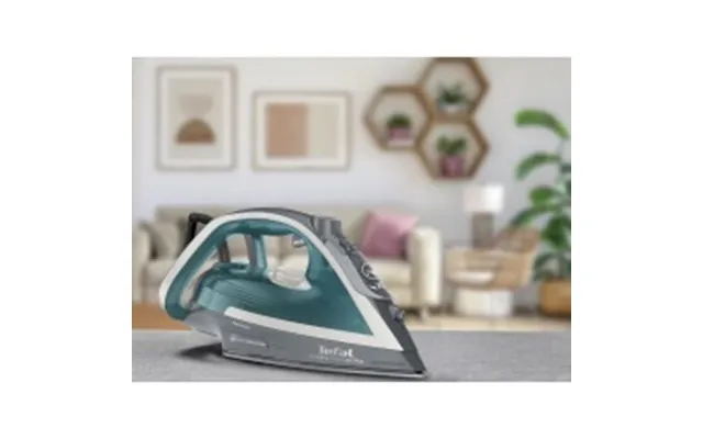 Tefal Ultragliss Fv6842e0 Dampstrygejern 2800w Blå Grå Hvid