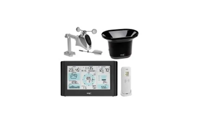 Tfa Weather Pro Vejrstation Indendørs Udendørs Sort