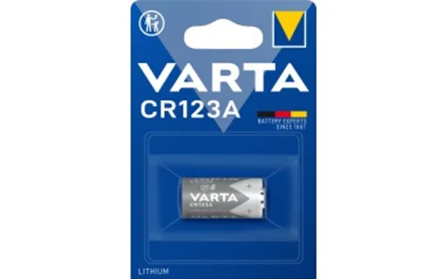 Varta Photo Cr123a Standardbatterier 1430mah