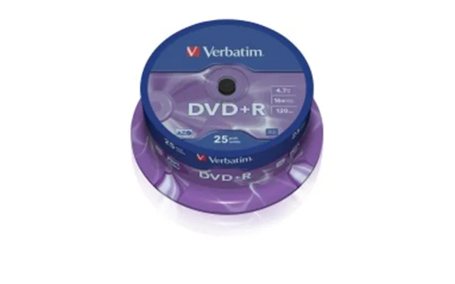 Verbatim Dvd R 16x 4.7gb Branded