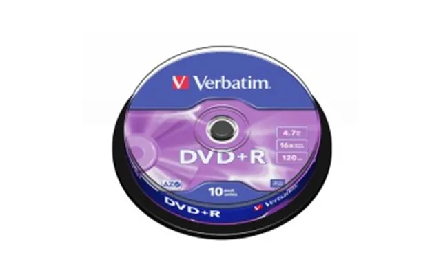 Verbatim Dvd R 16x 4.7gb Branded