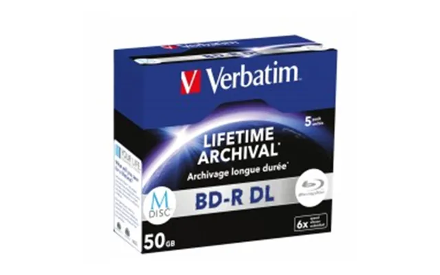 Verbatim M-disc 5x Bd-r Dl 50gb