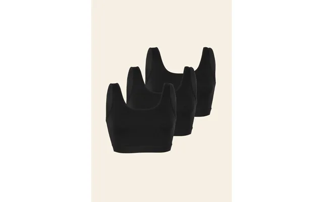 3-pak Bh Top Bambus Sort