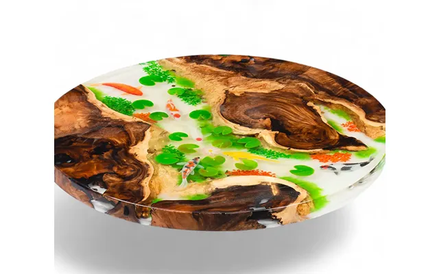 Epoxy Sofabord - Wzen Koi Carpe Diem 60cm