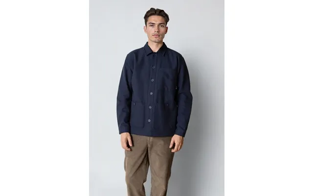 Axel Overshirt - Dark Navy