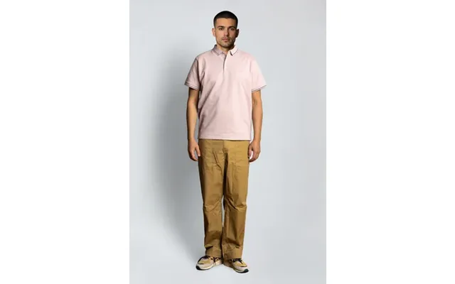 Brad Stretch Polo S S - Violet Ice