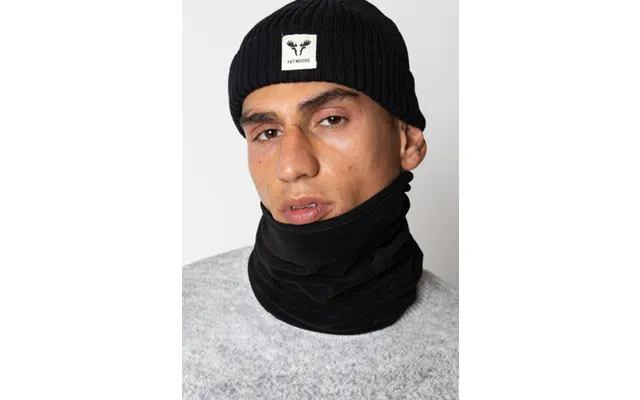 Fat Moose Fleece Tube - Black
