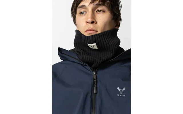Fat Moose Knitted Tube - Black