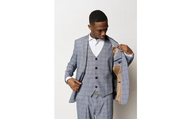 Storm Xo Blazer - Navy Khaki Check