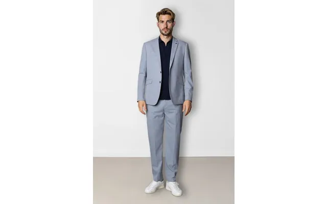 William Blazer - Light Blue Melange