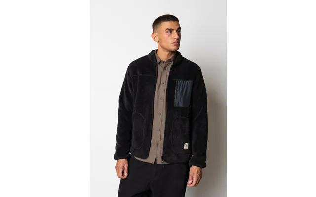 Wood Fleece Jacket - Black