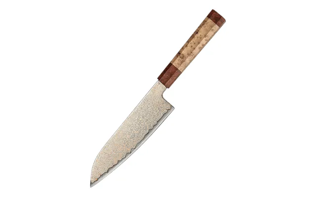 Gozuki Santoku 180 Mm Japansk Allround Kniv Damaskus37