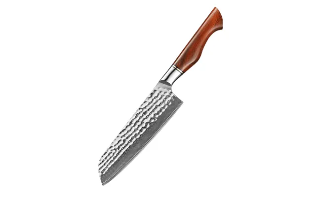 Kama Itachi Santoku 180 Mm Japansk Kokkekniv Rinzen Super & Damaskus73