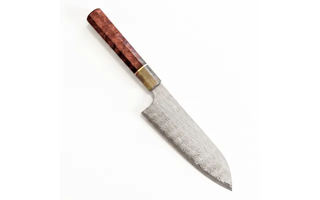 Nigara Hamono Santoku 170 Mm Vg-xeos Tsuchime Suminagashi