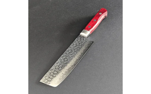 Suisin Nakiri 165 Mm Vg10 Tsuchime Suminagashi Damascus 17