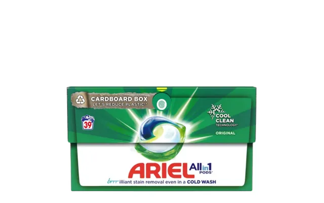 Ariel All-in-1 Original Vaskekapsler 39 Stk