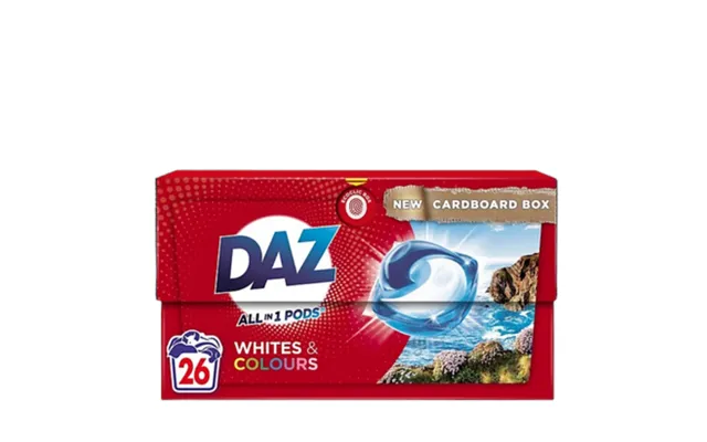 Daz All-in-one Whites & Colours Vaskekapsler 26 Stk