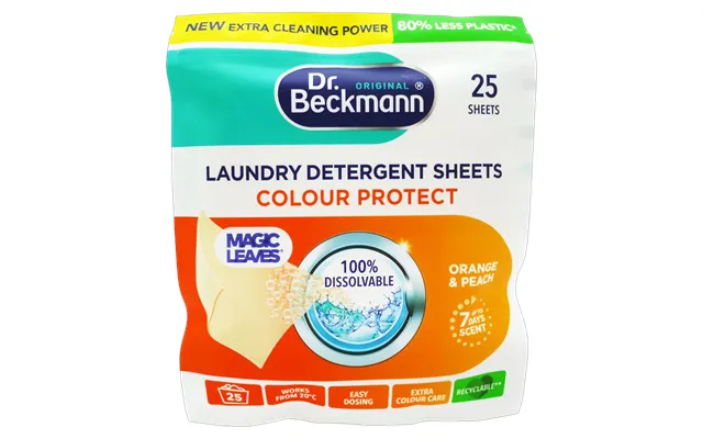 Dr. Beckmann Magic Leaves Colour Protect Vaskeark 25 Stk