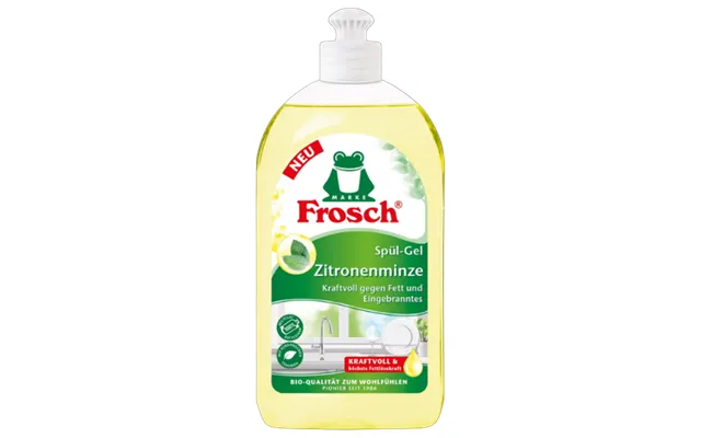 Frosch Lemon Mint Opvaskemiddel Gel 500 Ml - 500 Ml
