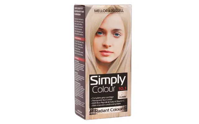 Mellor & Russell Simply Colour Hårfarve - 10.1 Extra Light Blonde