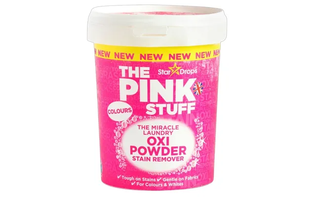 The Pink Stuff Colours Oxi Pulver Pletfjerner 1000 G - 1000 G