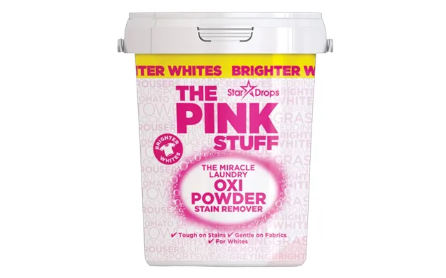 The Pink Stuff Whites Oxi Pulver Pletfjerner 1000 G - 1000 G