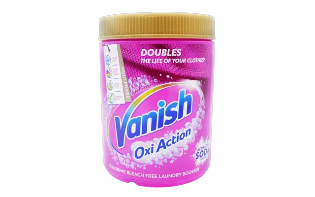 Vanish Gold Oxi Action Pink Pletfjerner Pulver 1000 G - 1000 G