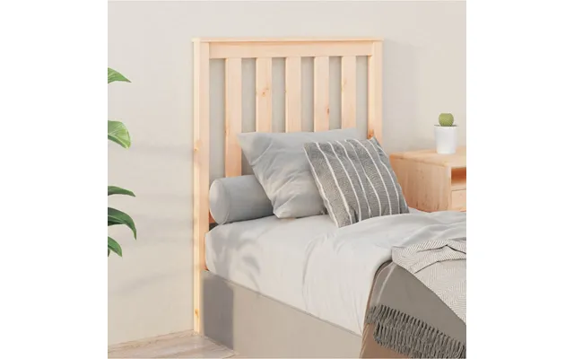 Vidaxl Sengegærde 81x6x101 Cm Massivt Fyrretræ