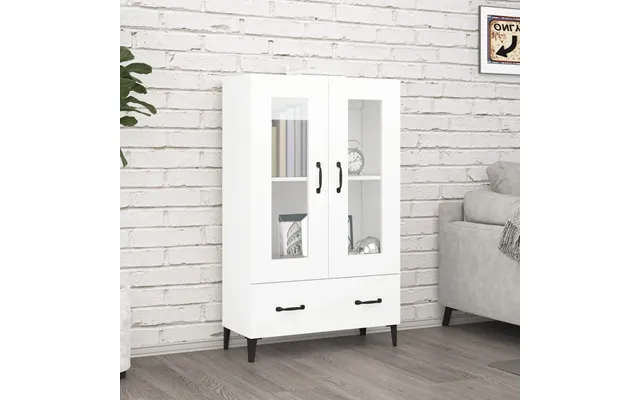 Vidaxl Skab 70x31x115 Cm Konstrueret Træ Hvid