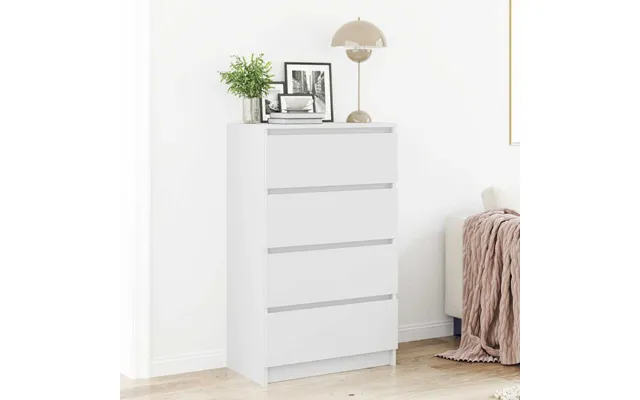 Vidaxl Skænk 60x35x98,5 Cm Konstrueret Træ Hvid