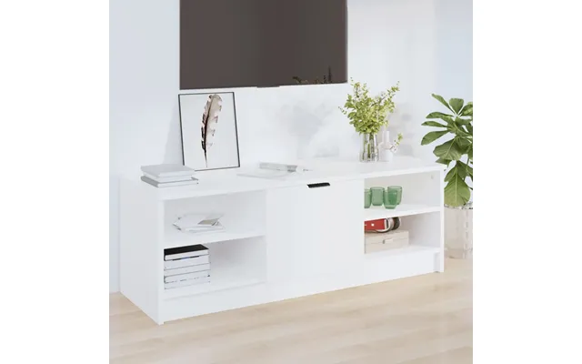 Vidaxl Tv-bord 102x35,5x36,5 Cm Konstrueret Træ Hvid