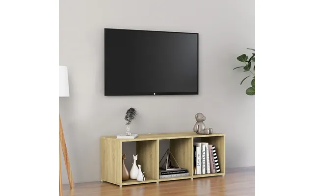 Vidaxl Tv-skab 107x35x37 Cm Konstrueret Træ Sonoma-eg