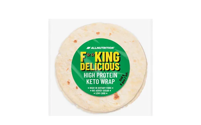 Allnutrition Fitking Lækker Keto-wrap Med Højt Proteinindhold 240 G