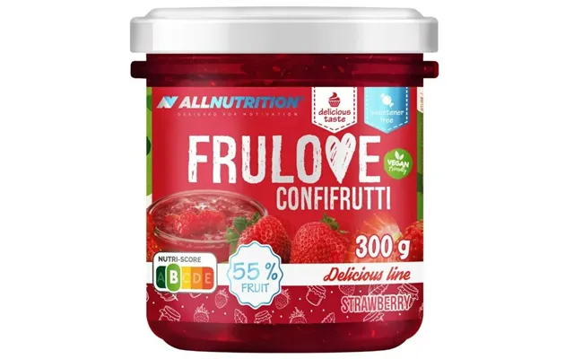 Allnutrition Frulove Confifrutti - Jordbær 300 G