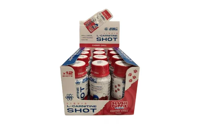 Applied Nutrition Flydende L-karnitin-shot - Slush Puppie Cherry Chill 12 X 60 Ml