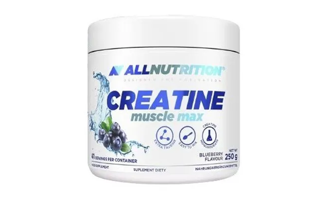 Creatine Muscle Max - Blåbær 250 G