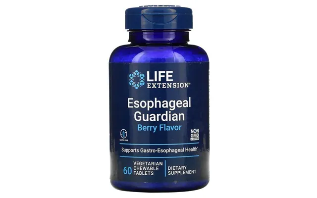 Esophageal Guardian - Berry Flavor 60 Vegetarian Chewable Tabs