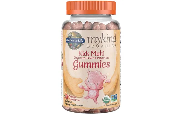 Garden Of Life Mykind Kids Multi Gummies - Kirsebærsmag 120 Veganske Gummibamser